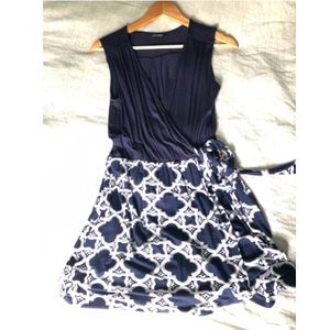 Papermoon / Stitch Fix knit faux wrap dress